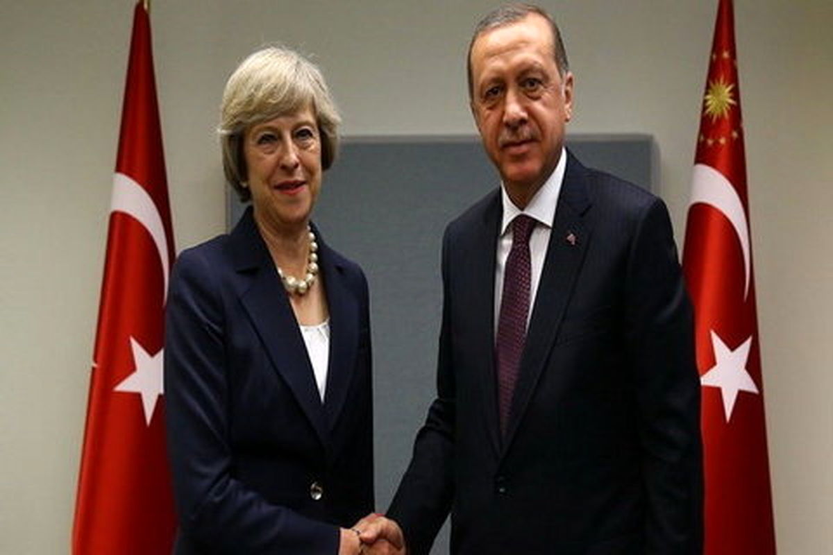 دیدار نخست وزیر انگلیس با اردوغان