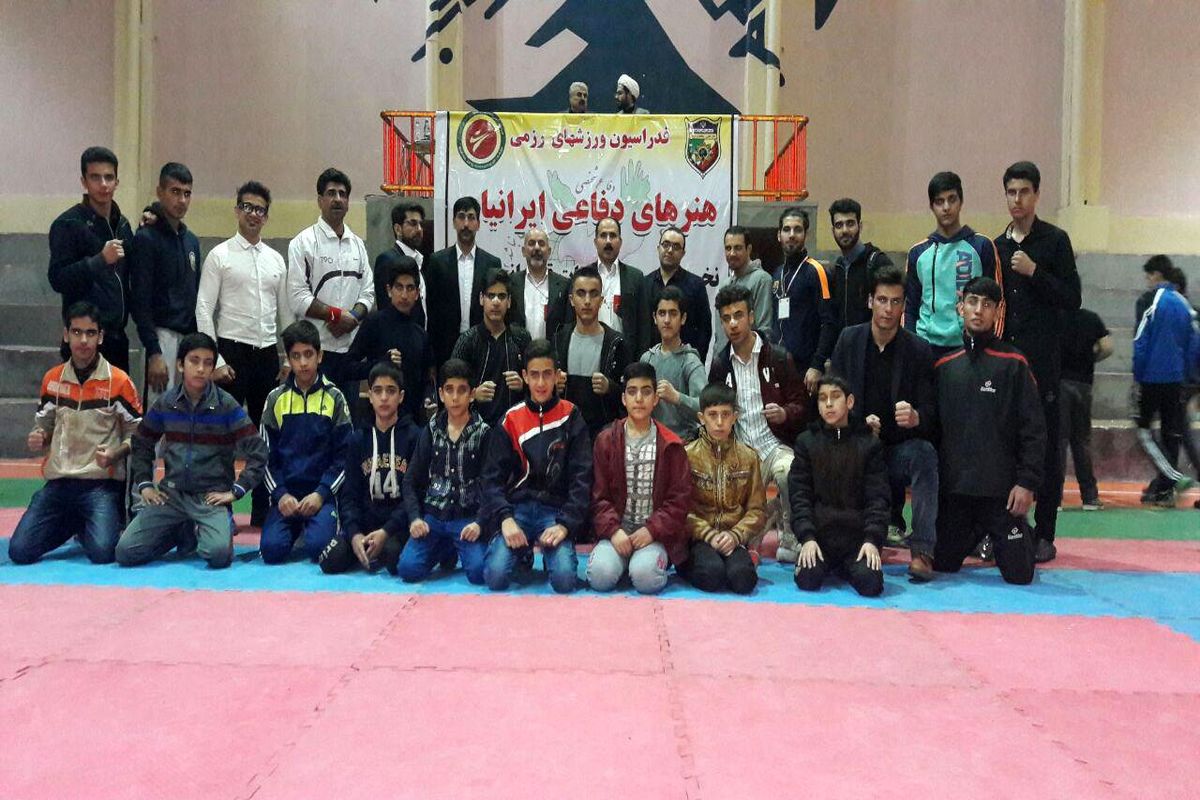 درخشش رزمی کاران لرستان در مسابقات قهرمانی سبک هنرهای دفاعی ایران