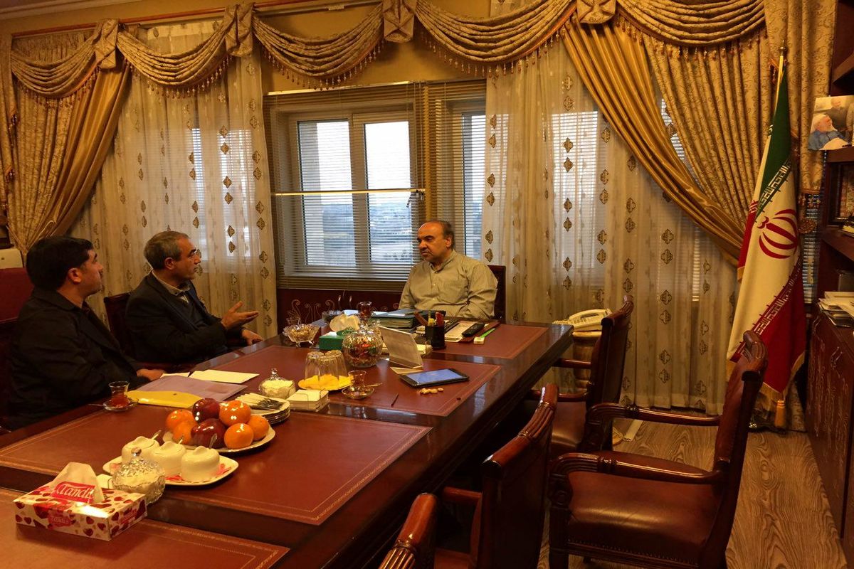 دیدار استاندار و مدیر کل ورزش و جوانان استان اردبیل با وزیر ورزش و جوانان