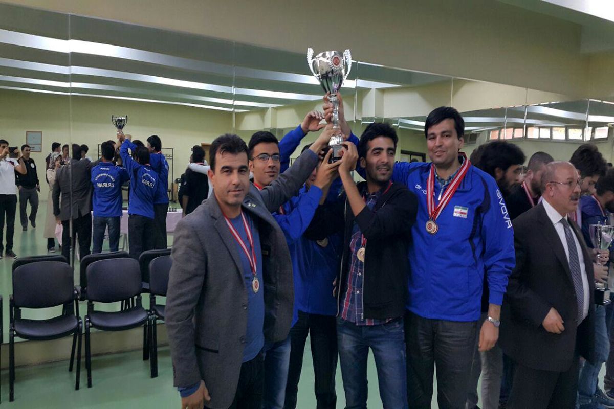 قهرمانی دانشگاه ارومیه در مسابقات بین المللی شطرنج ترکیه