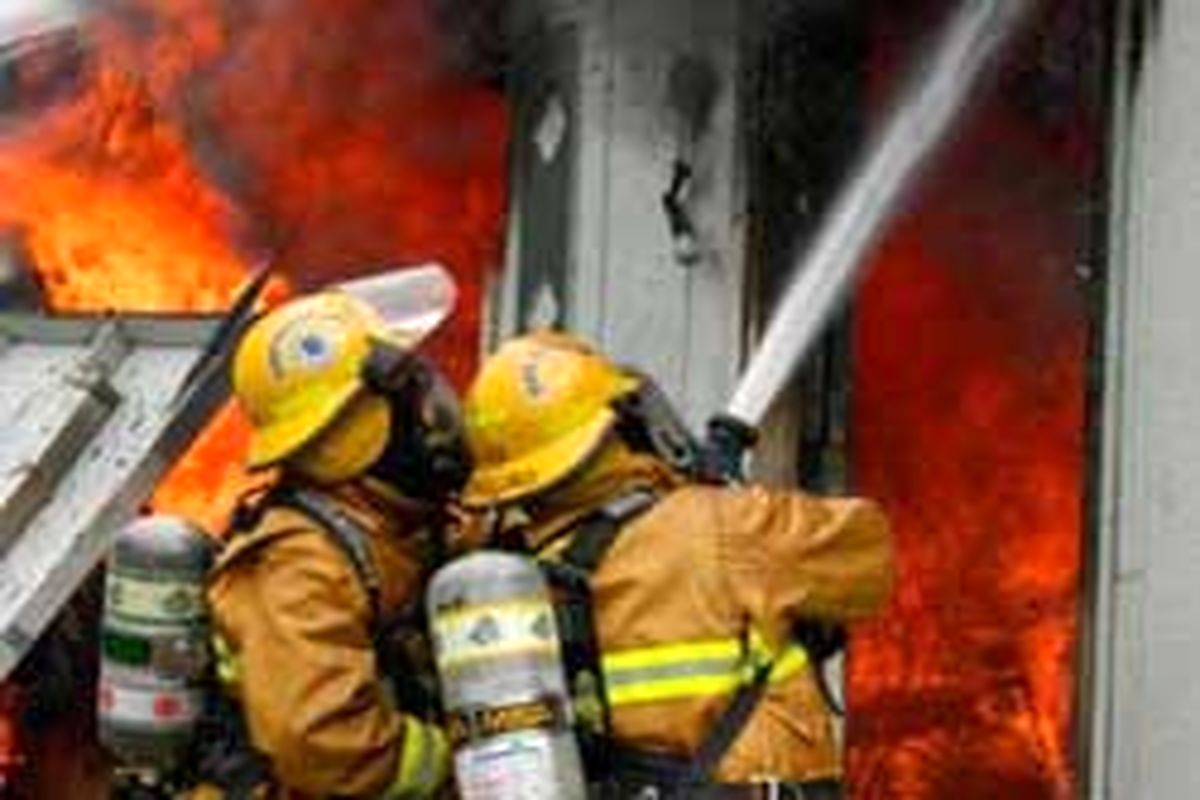 آتش گرفتن سه خانه در رشت