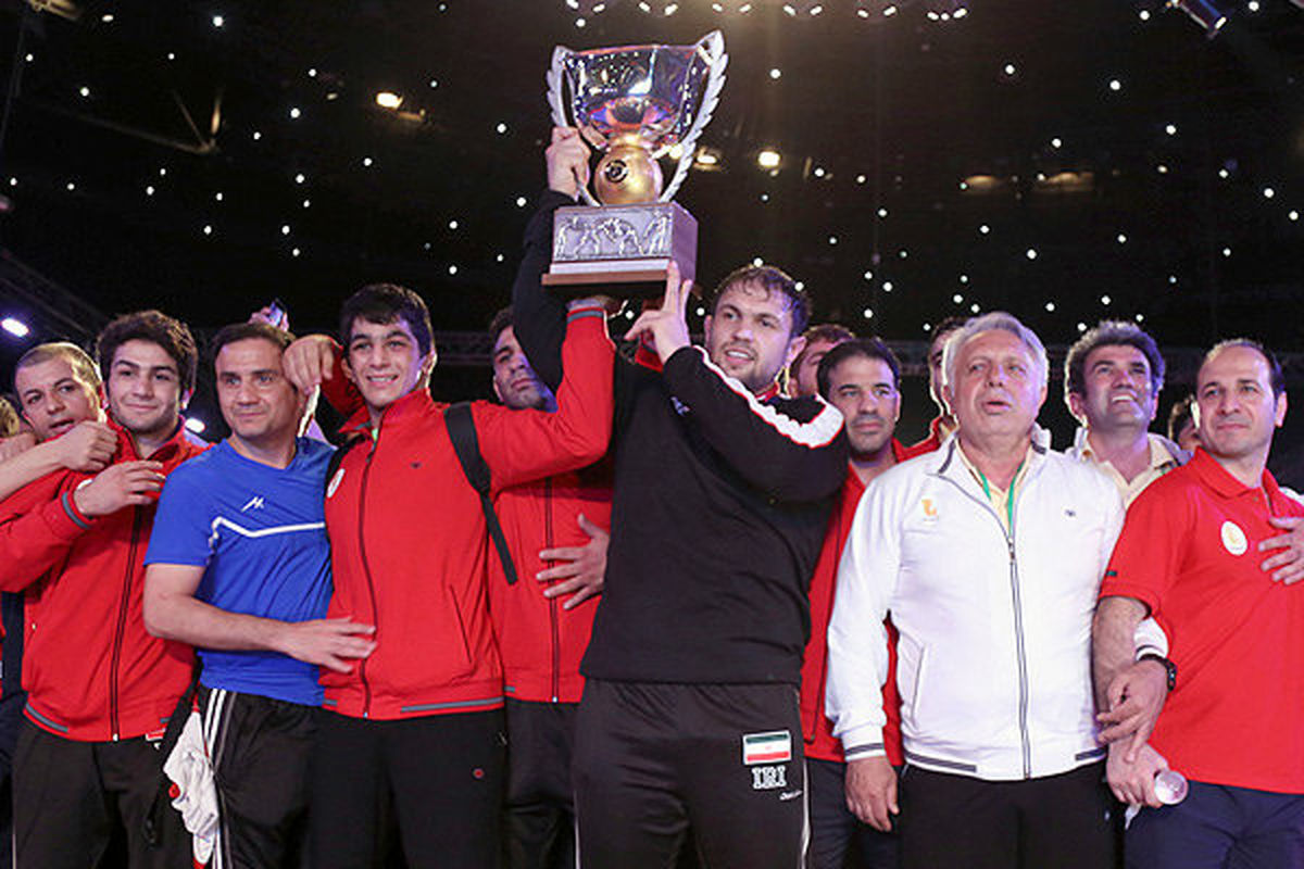 تیم ملی کشتی آزاد ایران قهرمان جهان شد