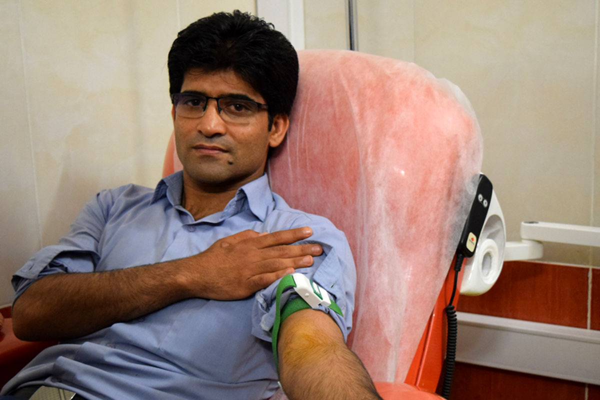 اهدای خون بیش از ۱۰۰ ووشوکار سیستان و بلوچستان
