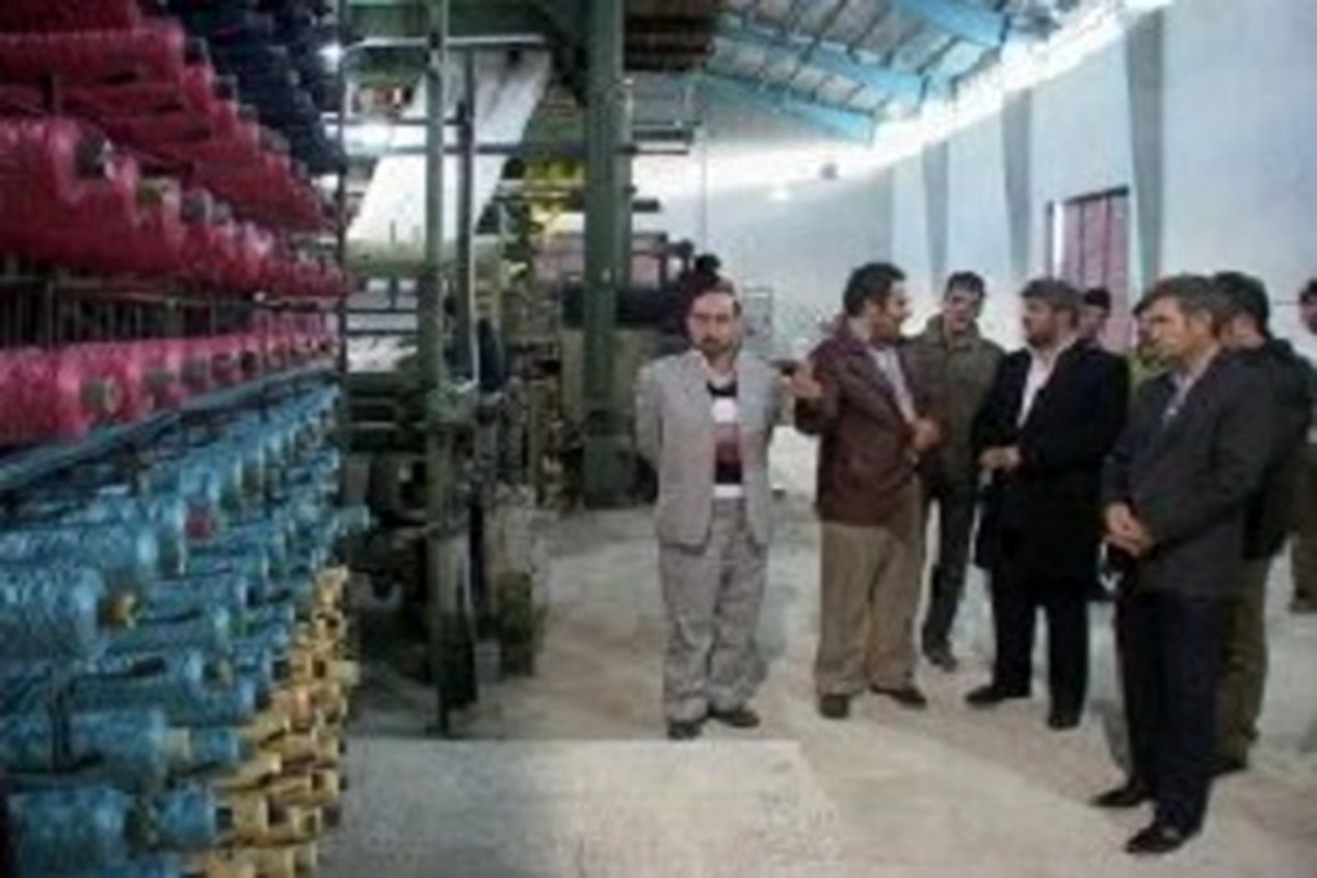راه اندازی کارخانه تولید فرش ماشینی در گرمی
