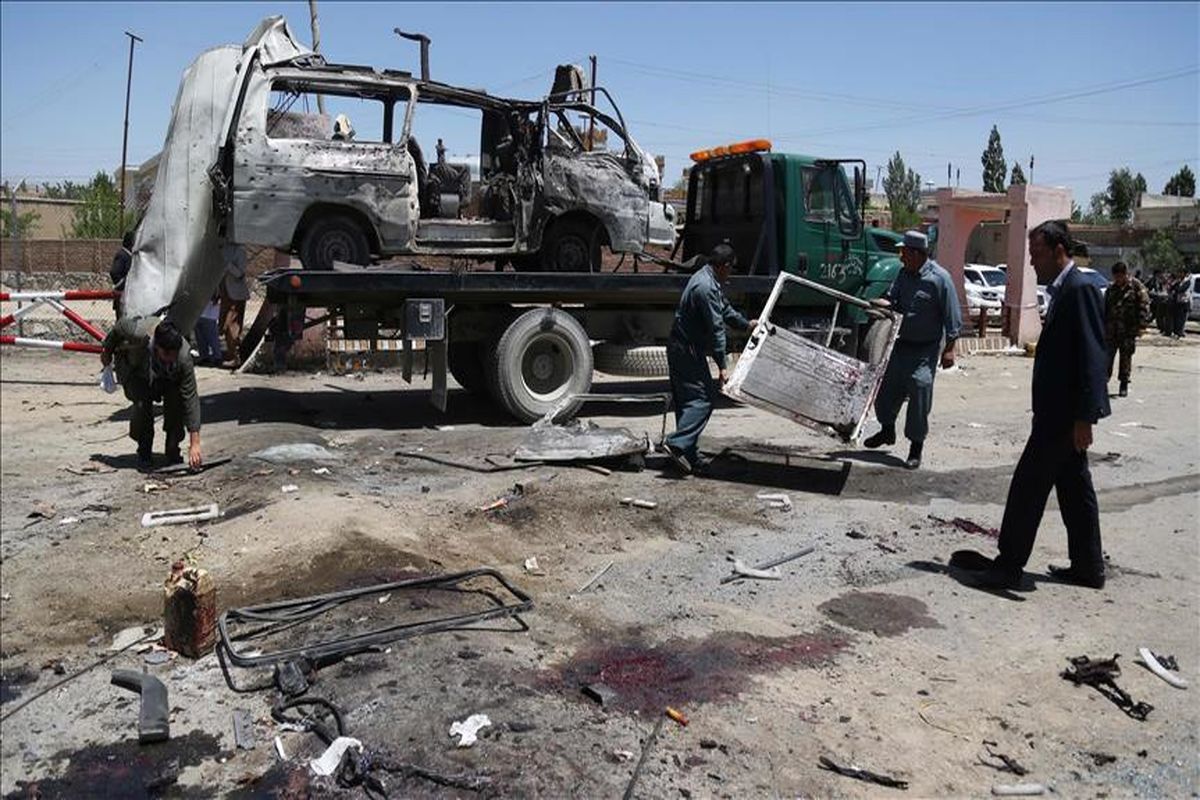 حمله انتحاری در کابل ۲۲ کشته و زخمی بر جای گذاشت