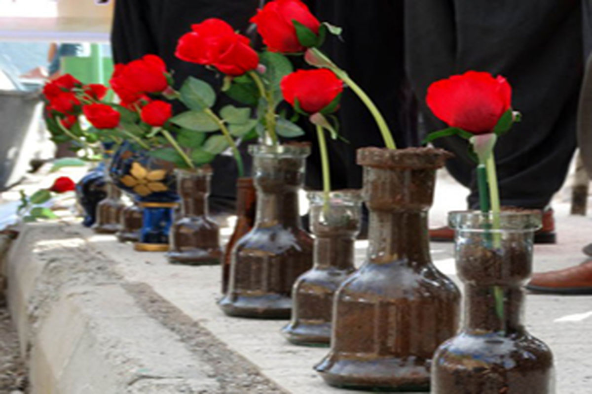 تبدیل شدن قلیان ها به گلدان در ایرانشهر