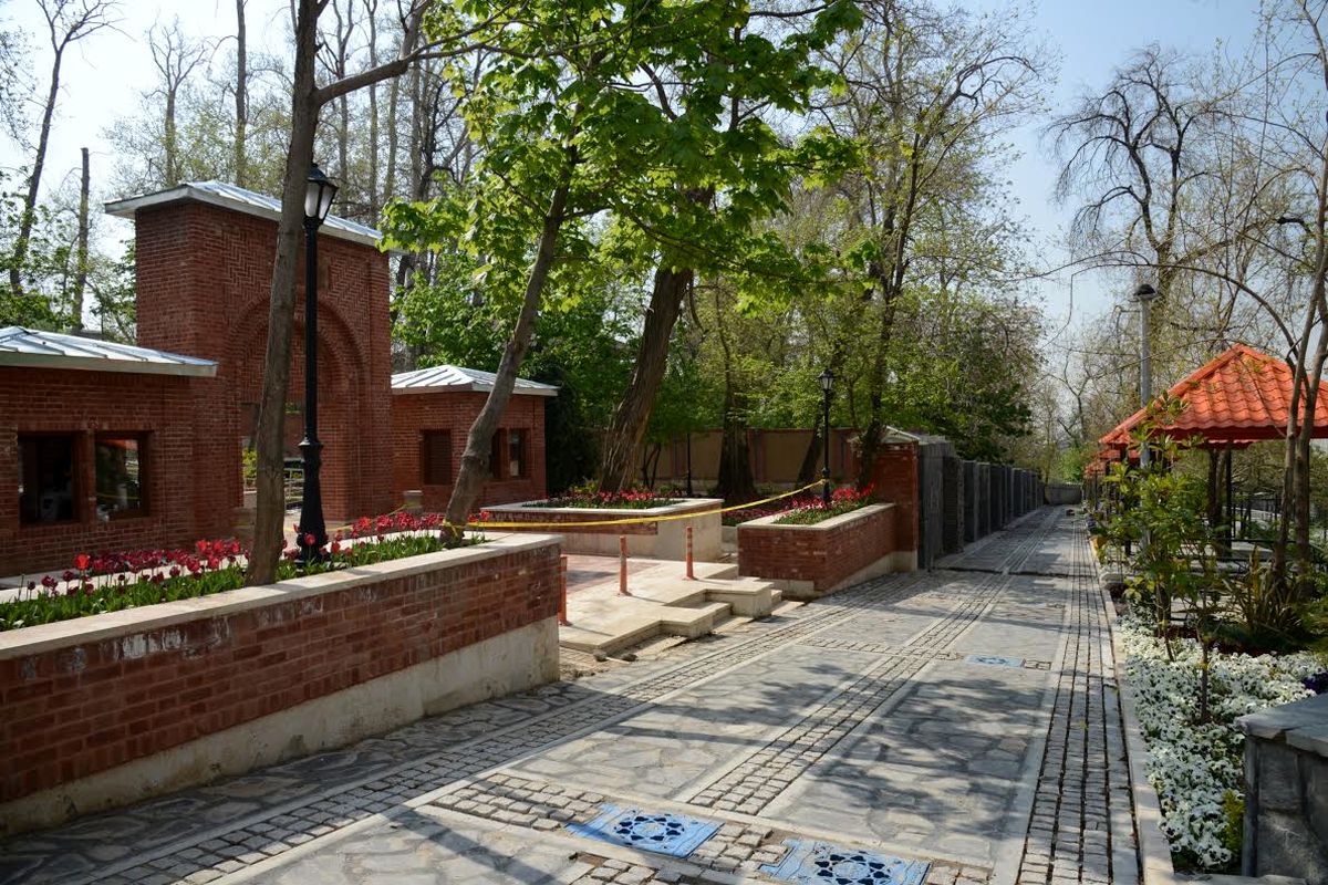 باغ شازده ماهان در شمال تهران شبیه سازی شد