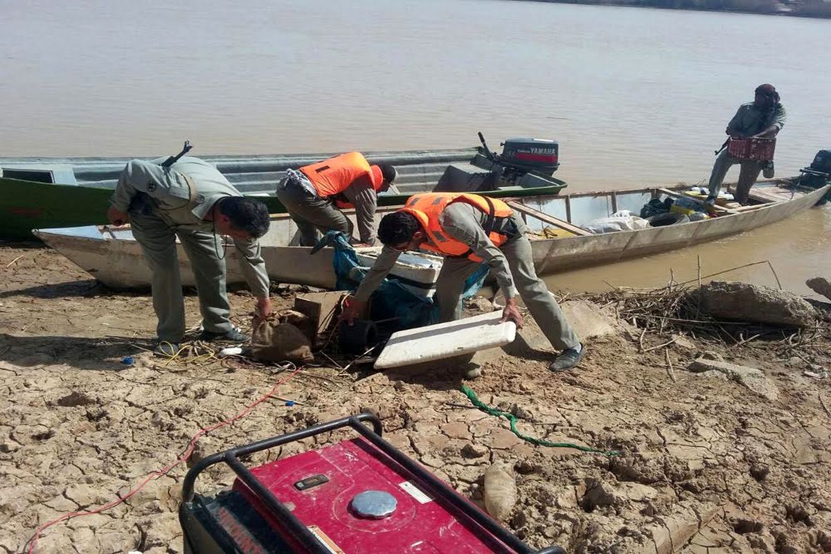 تشدید گشت و کنترل رودخانه ها در خوزستان