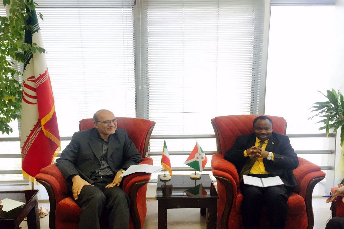 قائم مقام وزیرعلوم در امور بین‌الملل و سفیر جمهوری بروندی در تهران، دیدار و گفتگو کردند