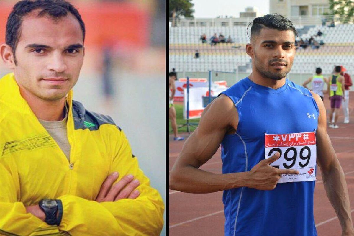 دوندگان سرعت ایران قهرمان و نایب قهرمان شدند
