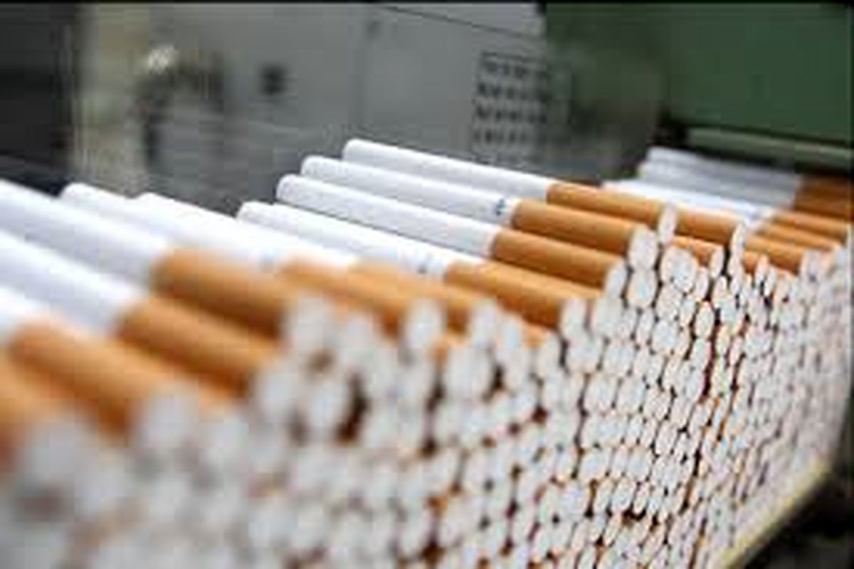 قاچاق سیگار ۳.۵ میلیارد نخ کاهش یافت