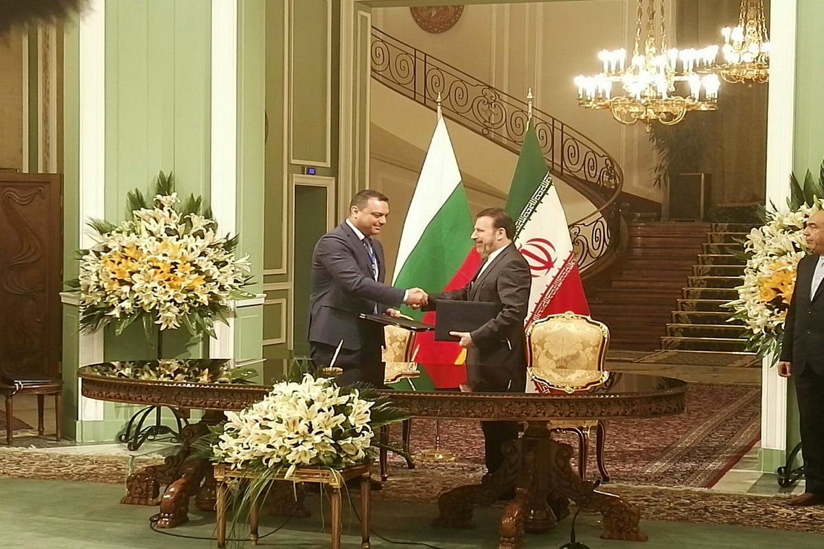 سه یادداشت تفاهم همکاری میان ایران و بلغارستان امضا شد