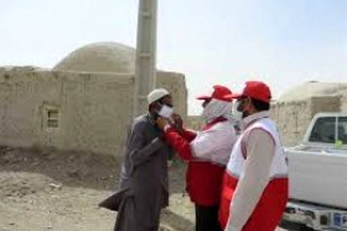 تعداد ۱۵ هزار ماسک در شهرستان زابل توزیع شد