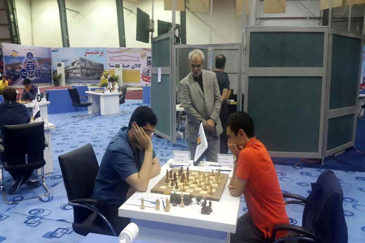 پایان دور چهارم رقابتهای شطرنج جام ستارگان در انزلی
