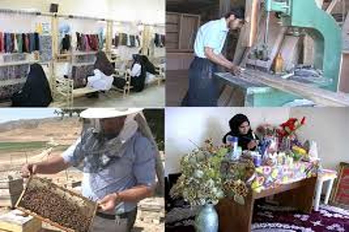 تسهیلات برای ایجاد کارگاه های تولیدی در نقاط مختلف روستایی و محروم استان