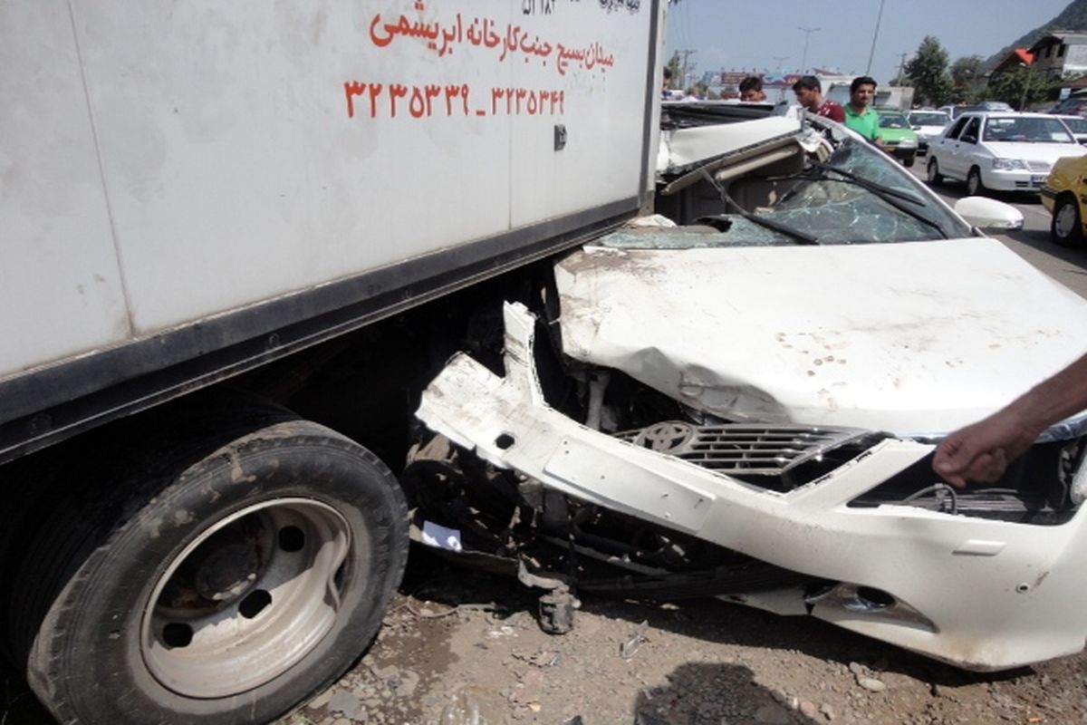 یک کشته و ۴ زخمی در تصادف جاده لاهیجان – لنگرود