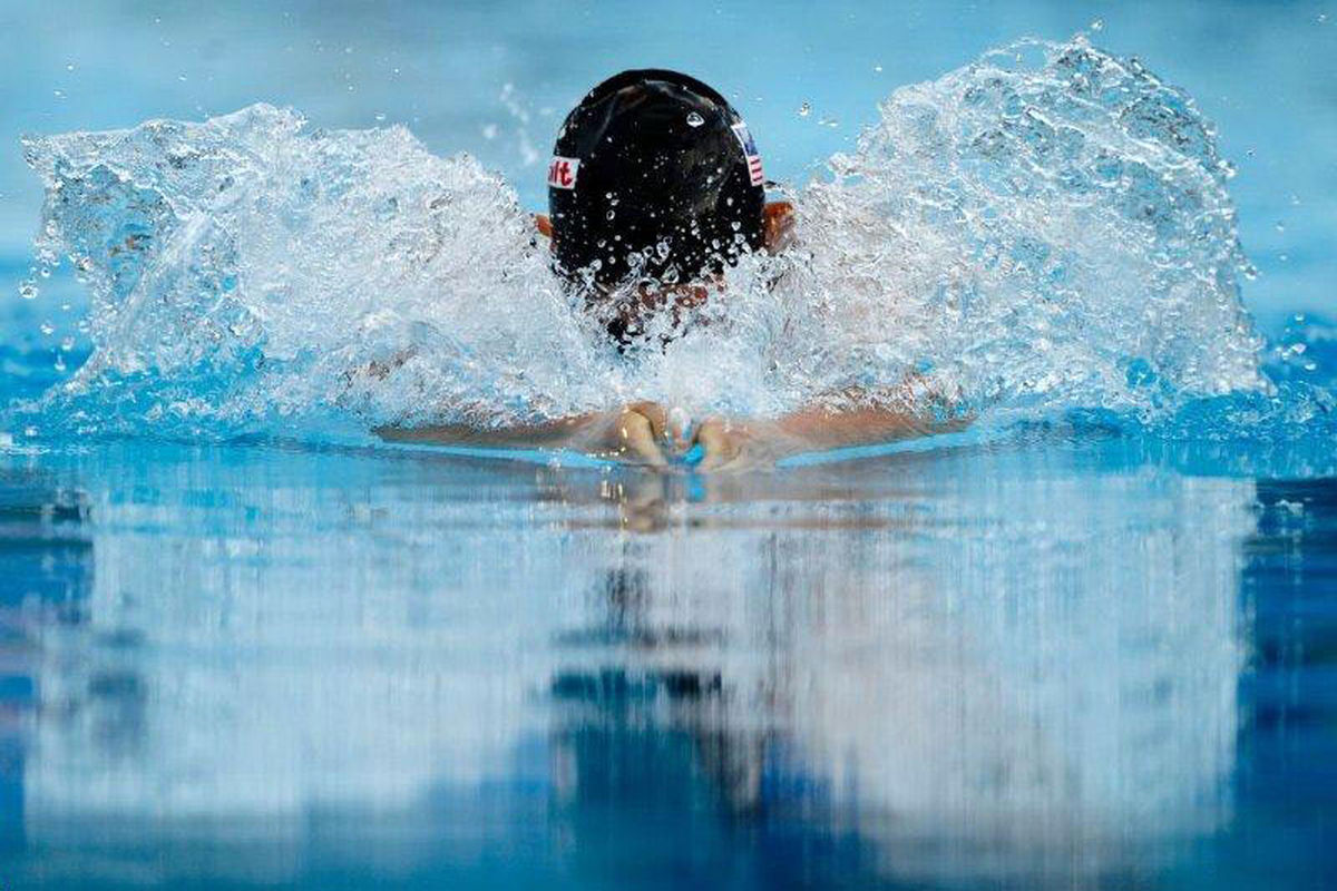 شناگر سوئدی رکورد ۱۰۰ متر پروانه را شکست