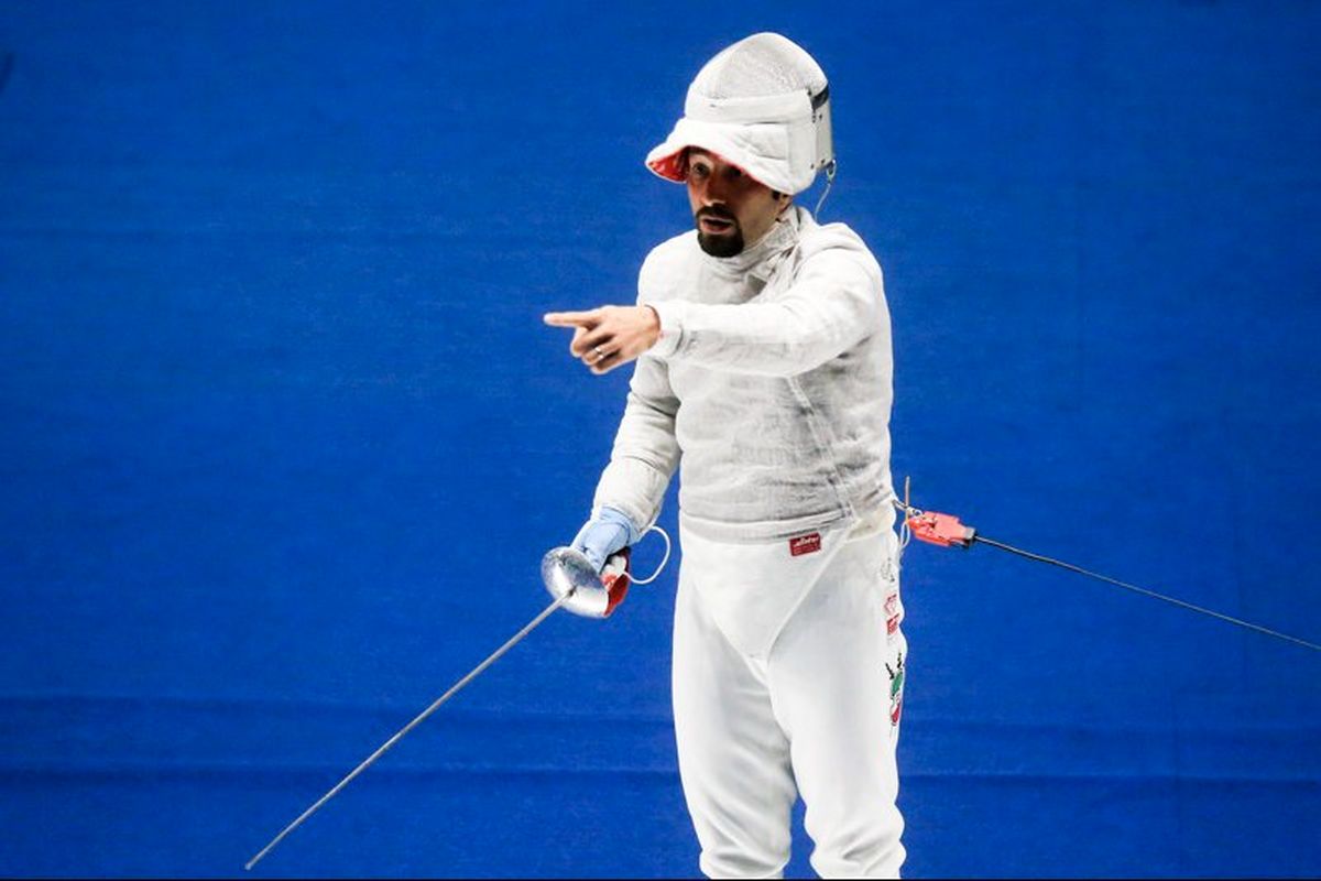 عابدینی به جمع هشت شمشیرباز برتر المپیک راه پیدا کرد