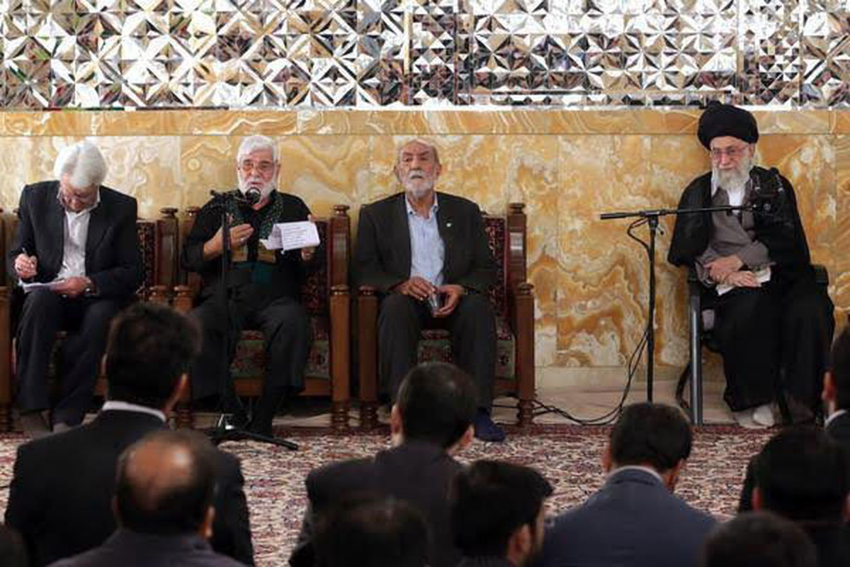 پخش مشروح سخنان رهبری در جمع مداحان و شاعران خراسان از «افق»