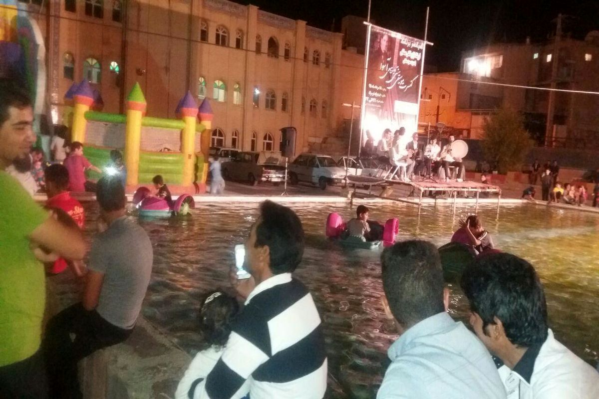 اولین کنسرت روباز استان در شهر سرابله برگزار شد