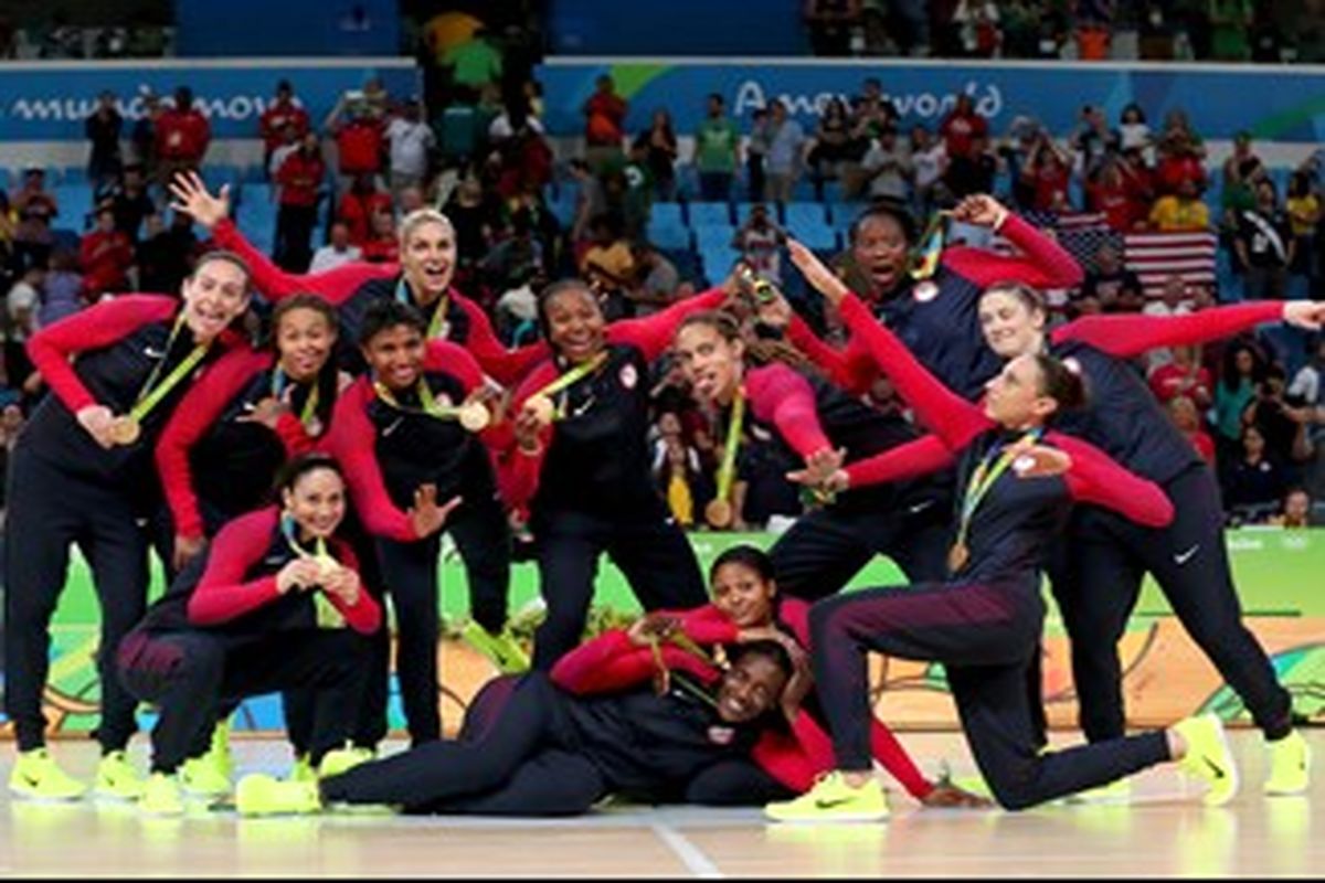 ششمین قهرمانی پیاپی و تداوم سلطه دختران آمریکا بر بسکتبال المپیک