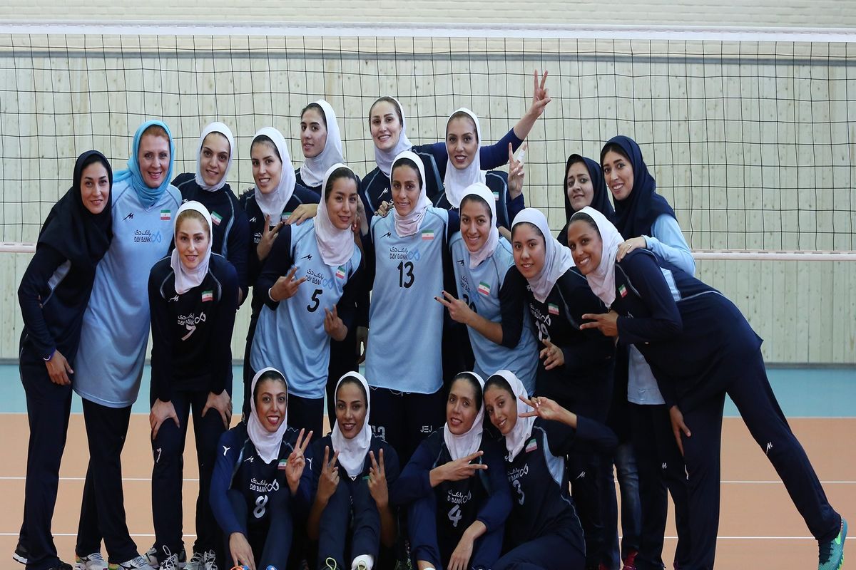 تیم والیبال بانوان ایران به فیلپین رفت
