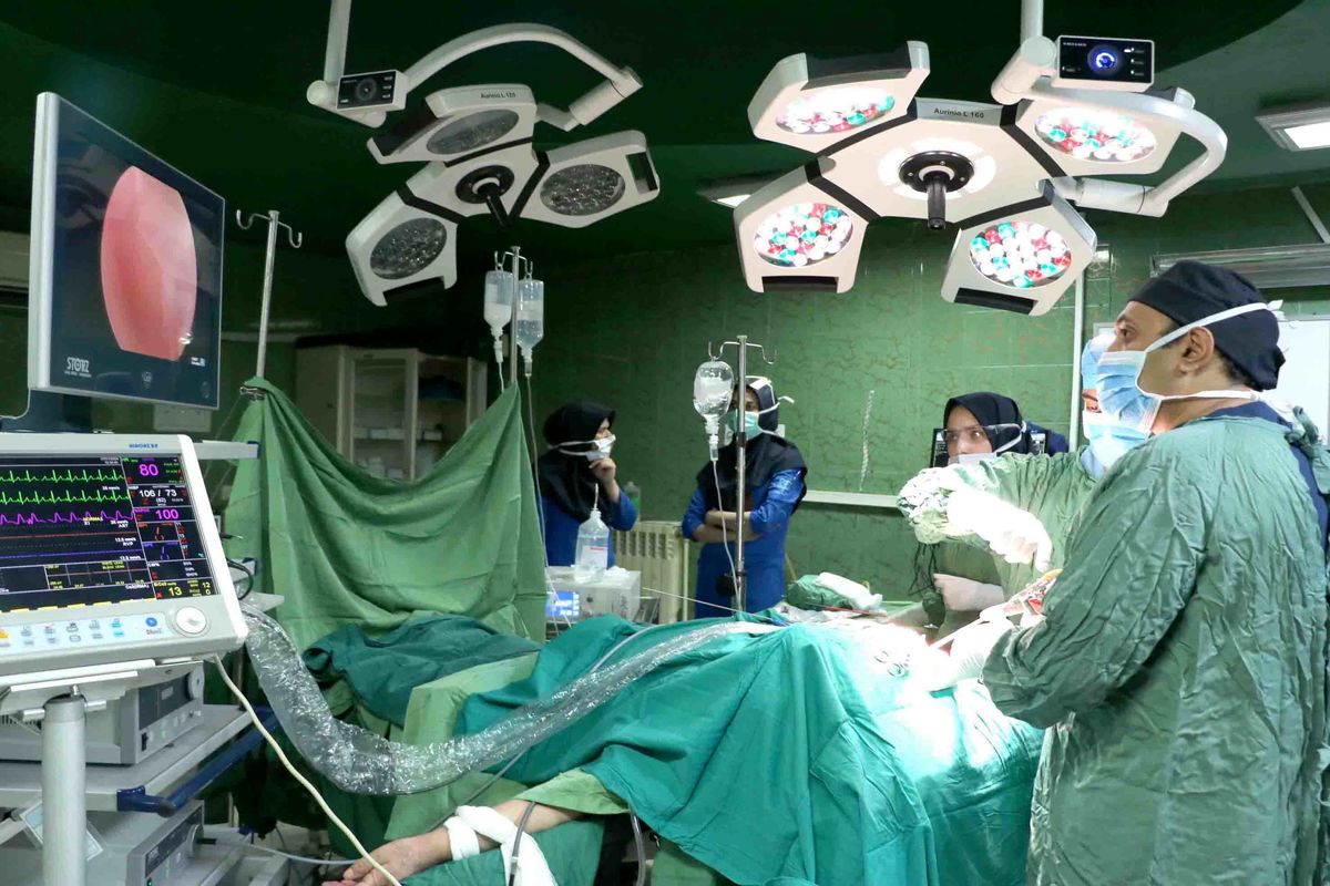 آندوسکوپی مغز در قزوین