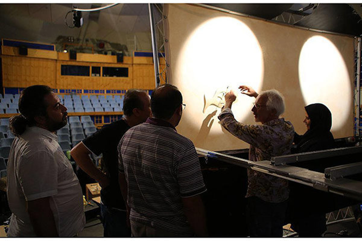 هنرمندان آلمانی در ایران کارگاه نمایش سایه‌ای برگزار کردند