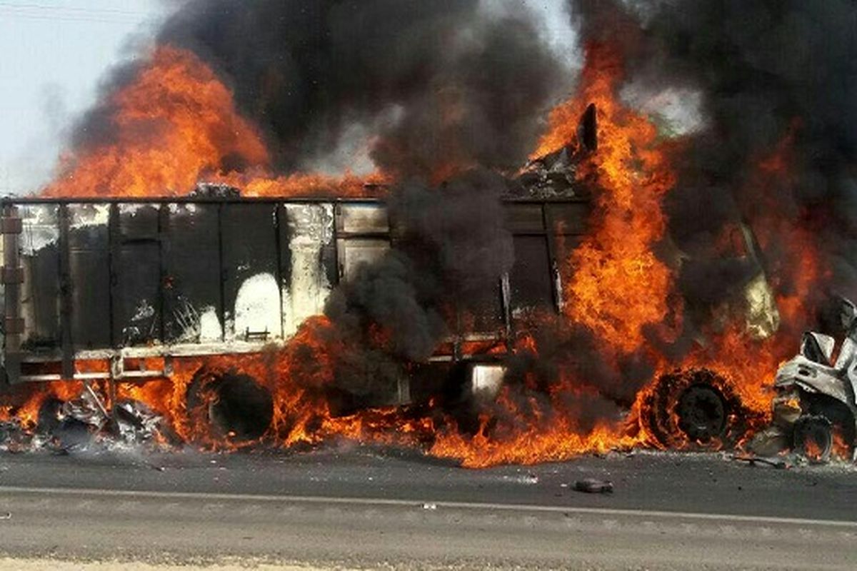 یک کشته در آتش سوزی خودرو پژو