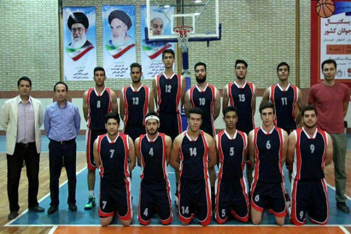 تیم بسکتبال اصفهان به مقام سوم رسید