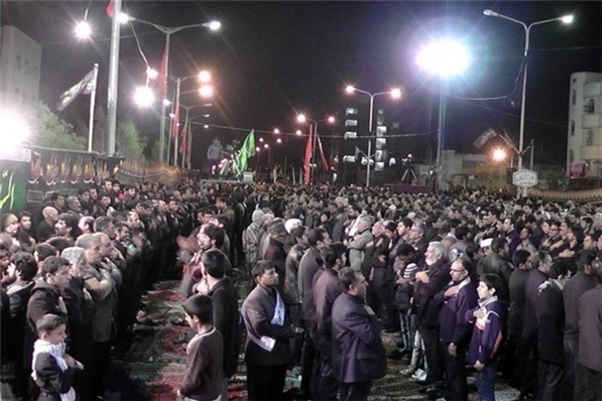 عزاداری امام حسین (ع) در زاهدان / ببینید