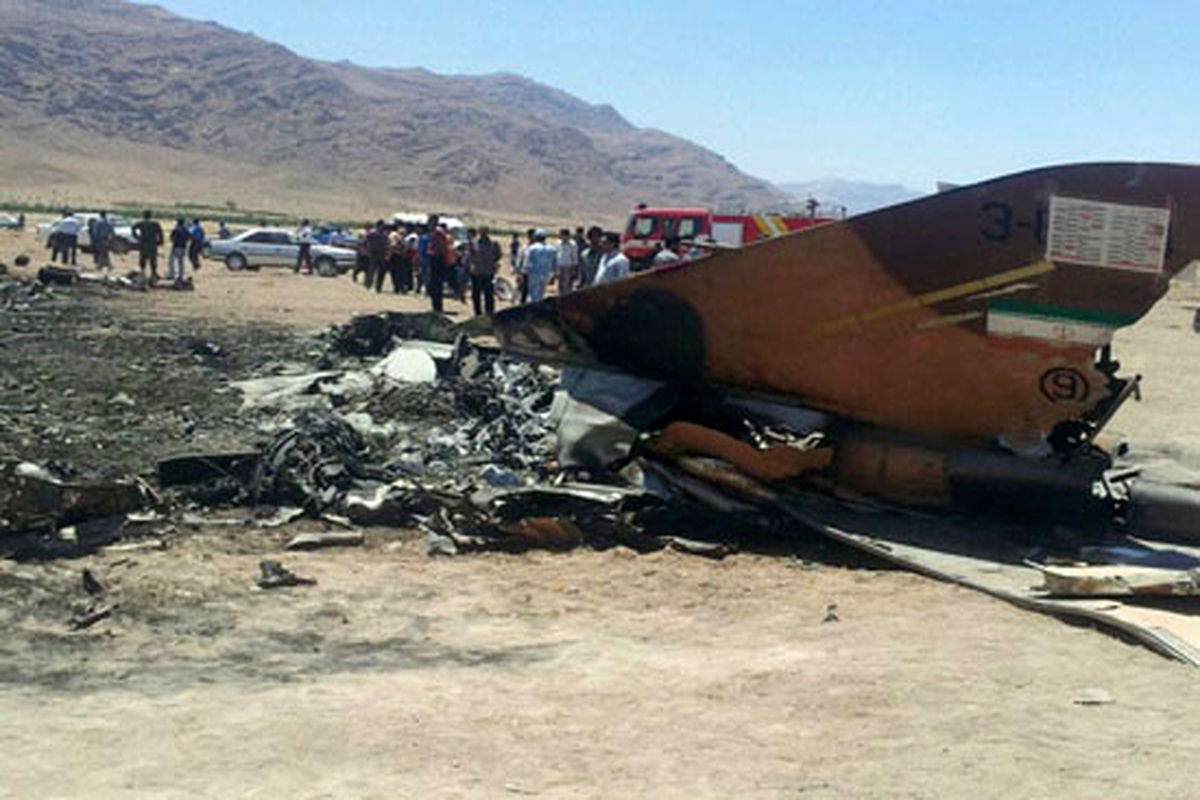 شهادت یک خلبان بر اثر سقوط جایروپلن پرنده در سیستان و بلوچستان
