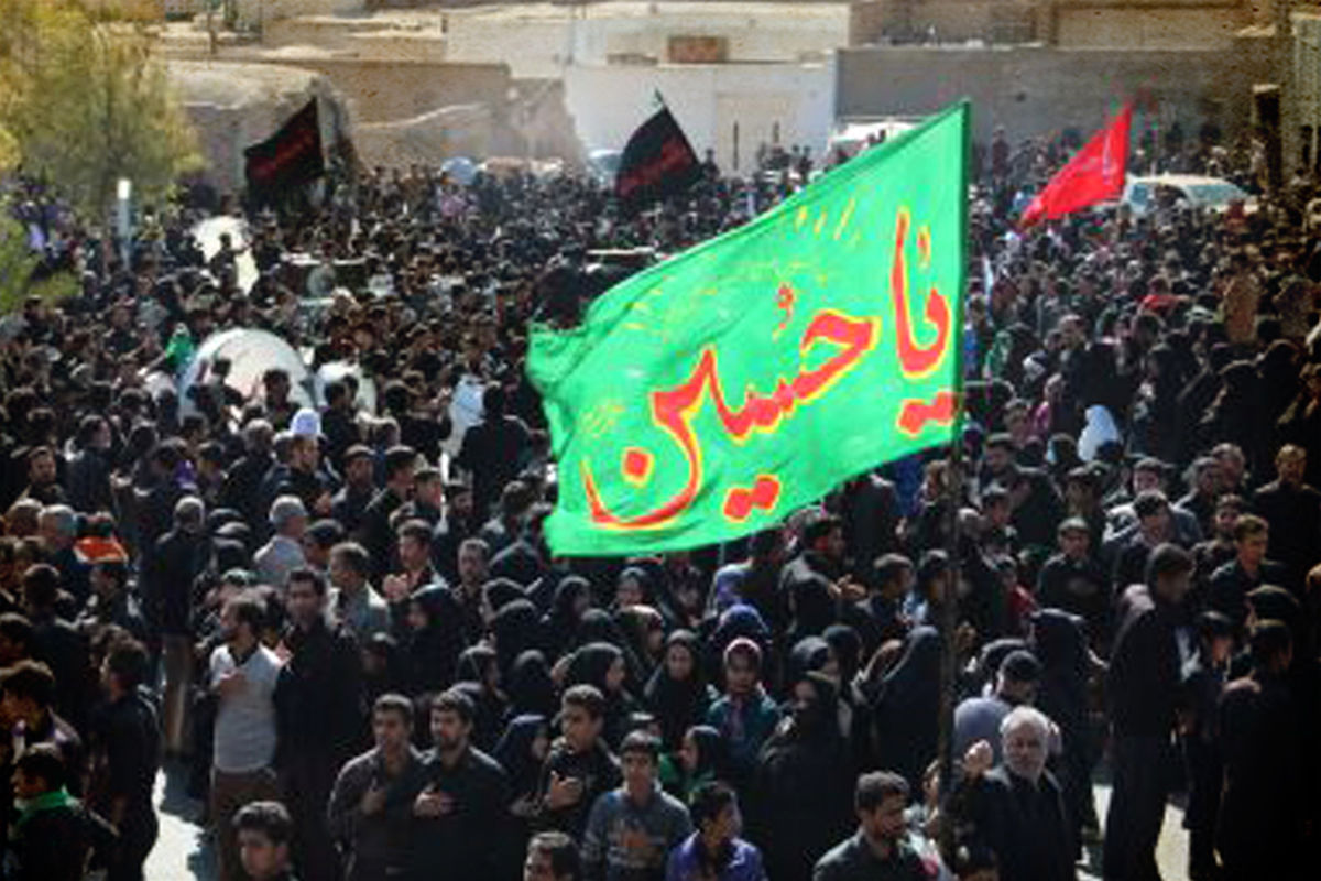 مراسم  روز عاشورا در زاهدان