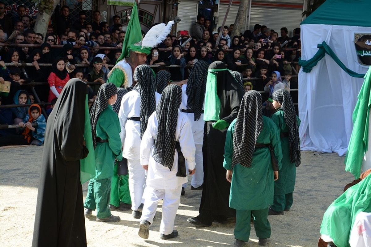 برگزاری مراسم شبیه خوانی در محله های مختلف شهر اردبیل
