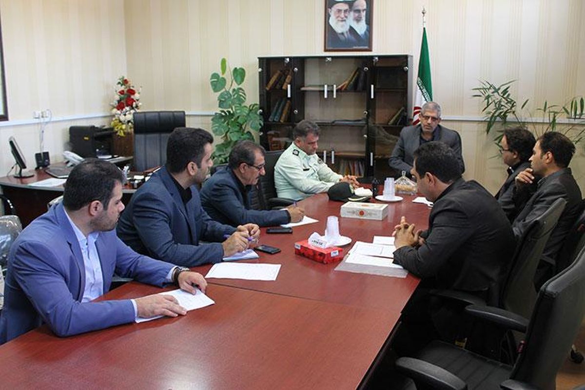 جلسه کمیته سوخت شهرستان بهارستان برگزار شد