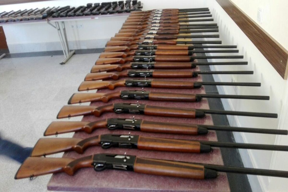 کشف محموله سنگین سلاح در شهرستان کوار