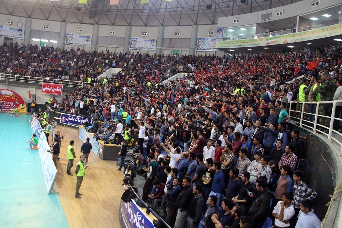 قدردانی سازمان لیگ فدراسیون والیبال از تماشاگران ارومیه