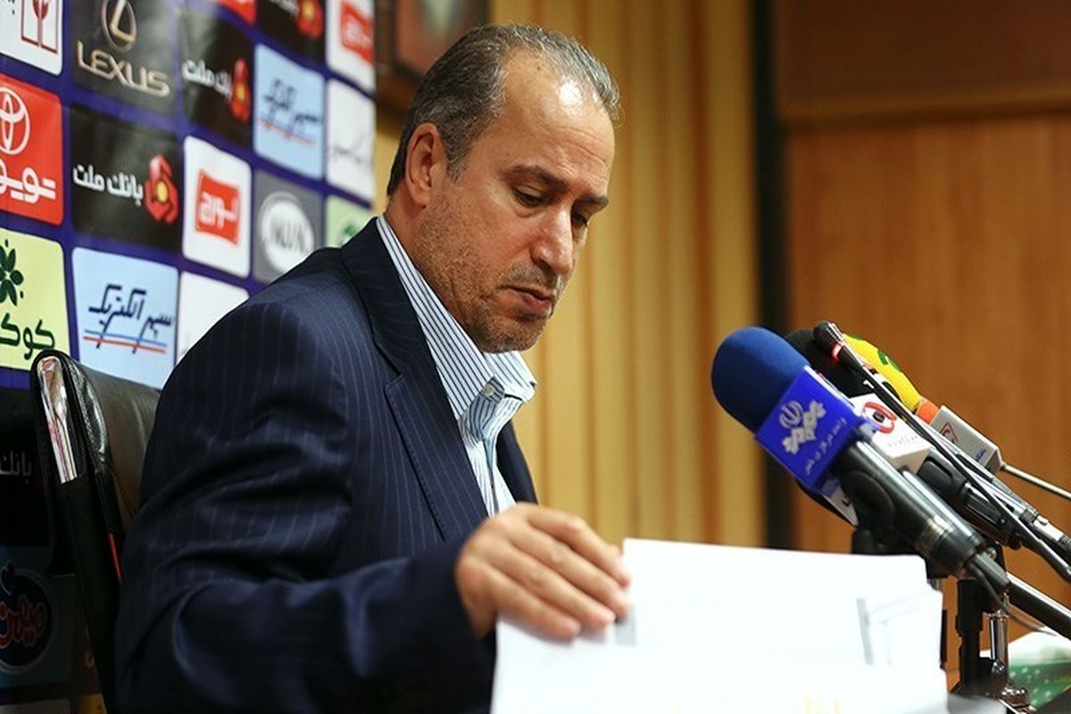 تاج: داور عرب می‌توانست بازی را به روز دیگر موکول کند/ فوتبال ایران بالاتر از آسیا است
