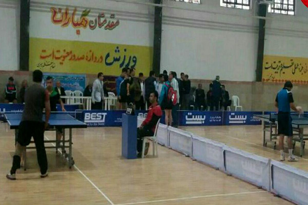 برگزاری جام تنیس روی میز Best در جویبار