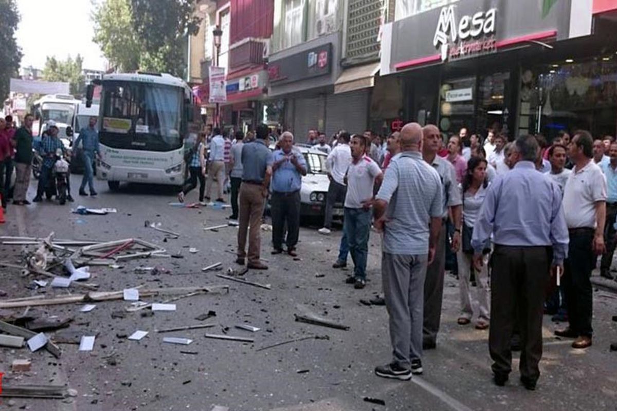 انفجار بمب در آنتالیای ترکیه