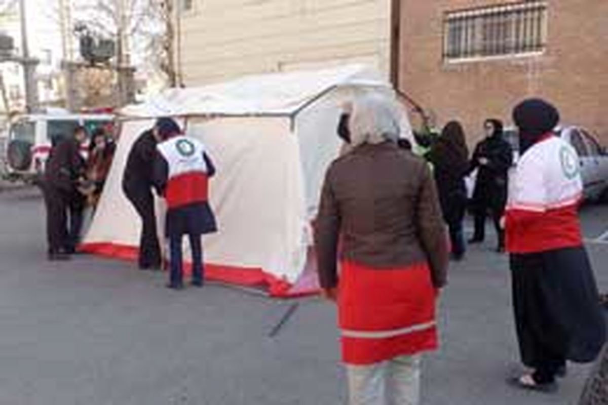 برگزاری هجدهمین تمرین زلزله و ایمنی در مدارس همدان