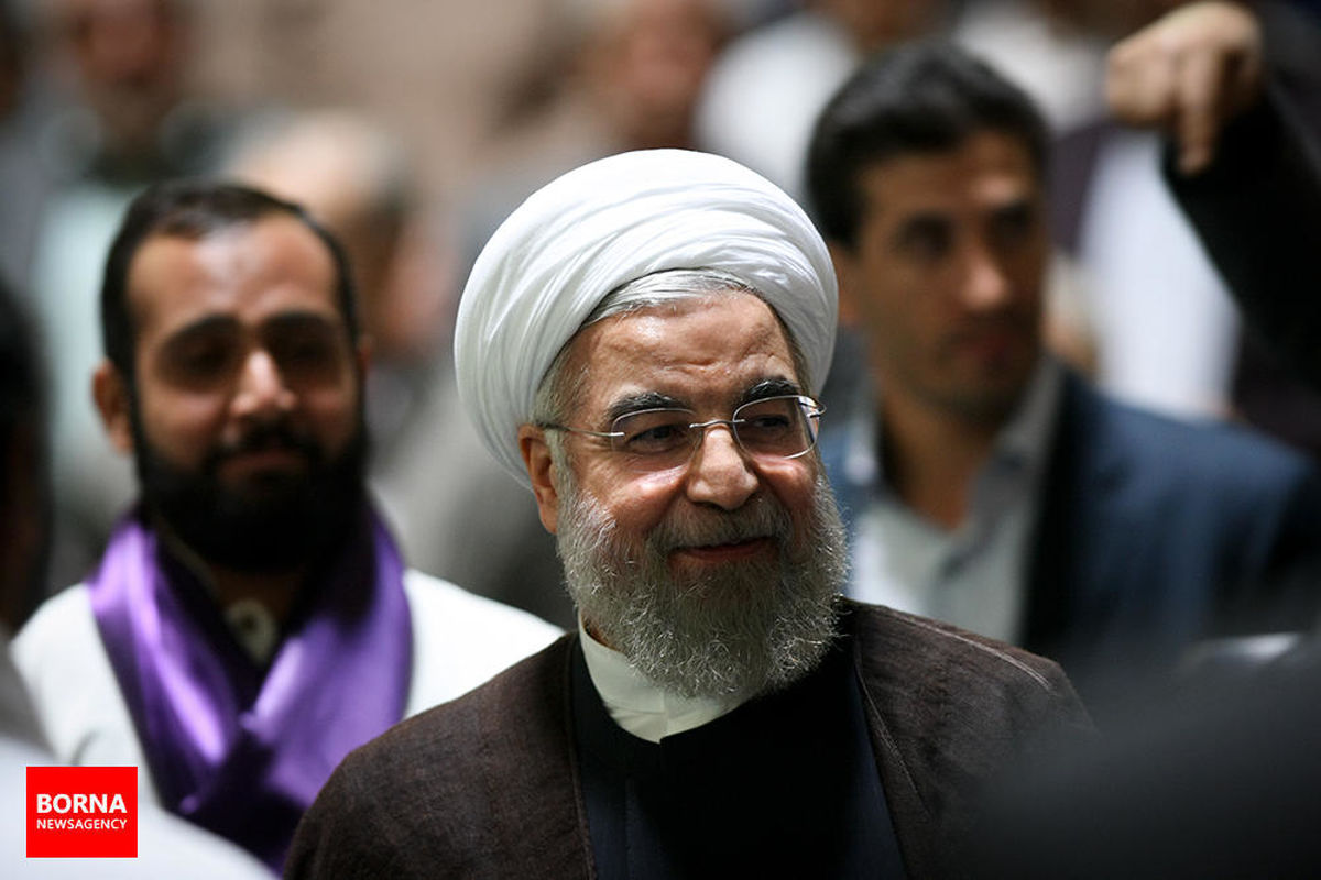 دکتر روحانی در جمع دانشجویان دانشگاه تهران حضور یافت