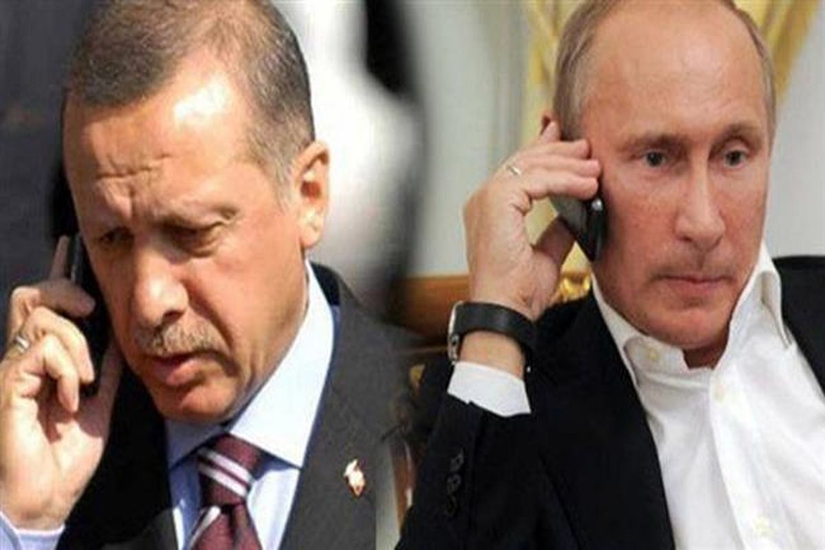 گفتگوی تلفنی اردوغان با پوتین در خصوص ترور سفیر روسیه