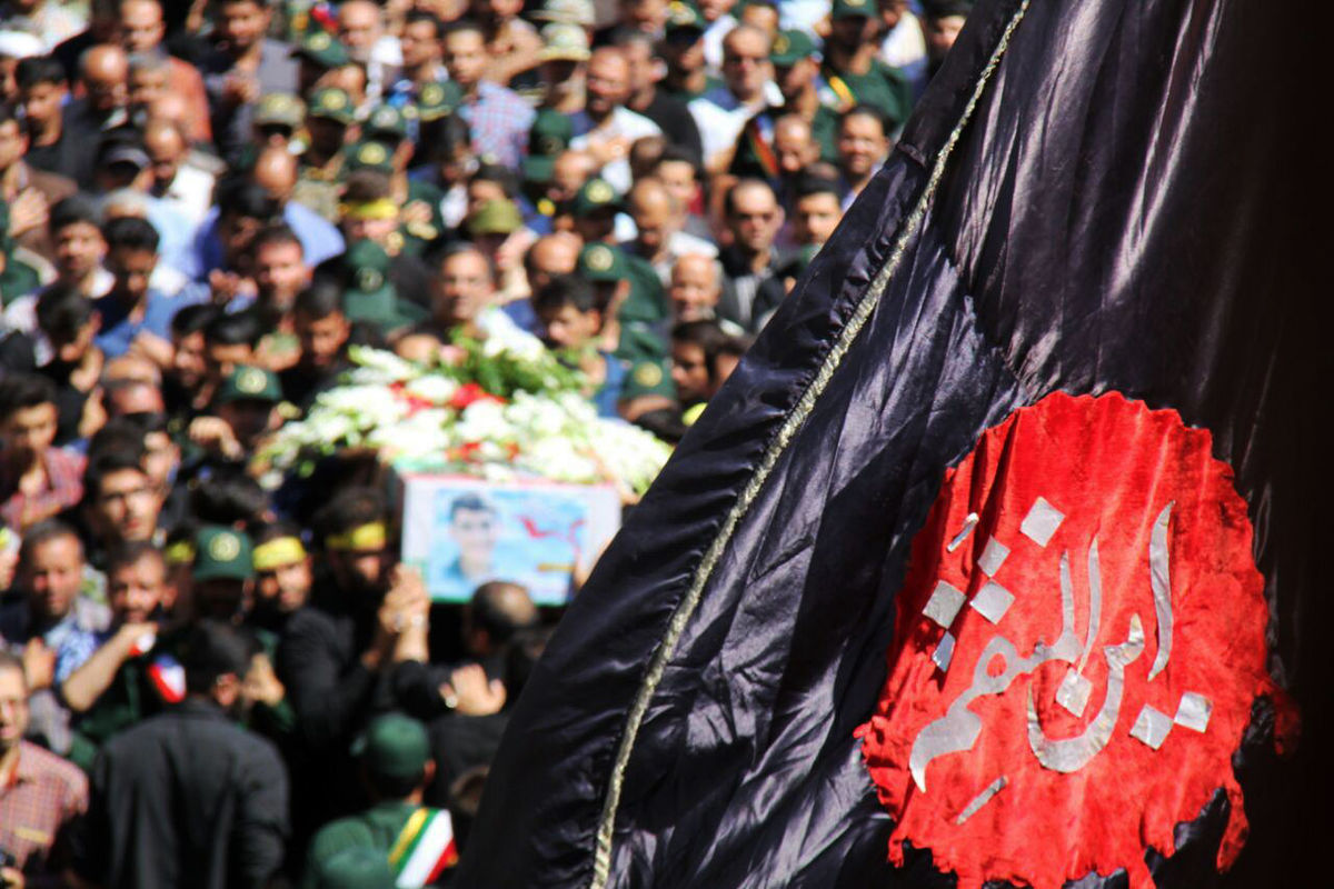 مراسم تشییع و خاکسپاری پیکر مطهر شهید گمنام در گنبدکاووس برگزار شد