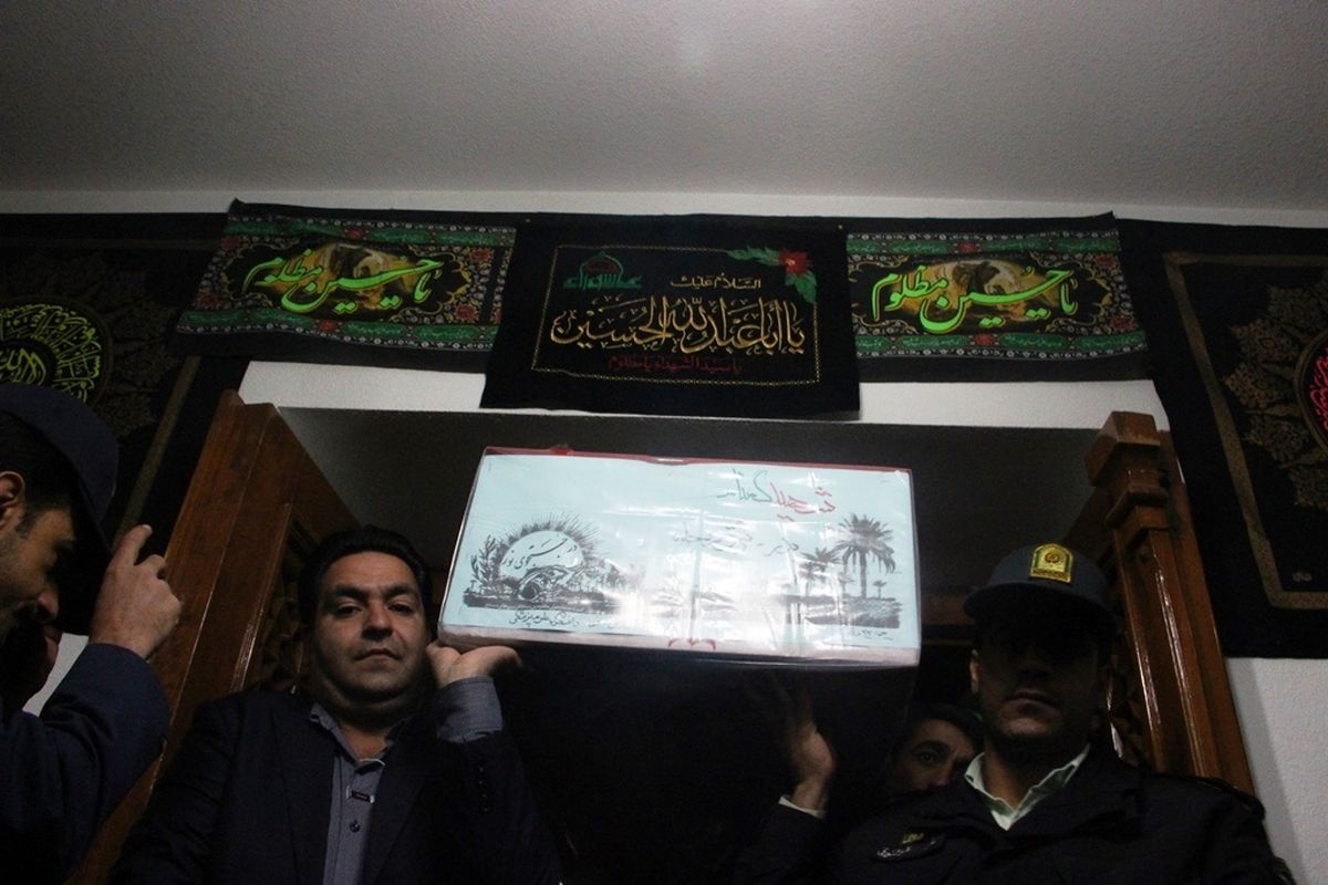 تشییع و خاکسپاری پیکر شهید گمنام در کوی دانشگاه تهران