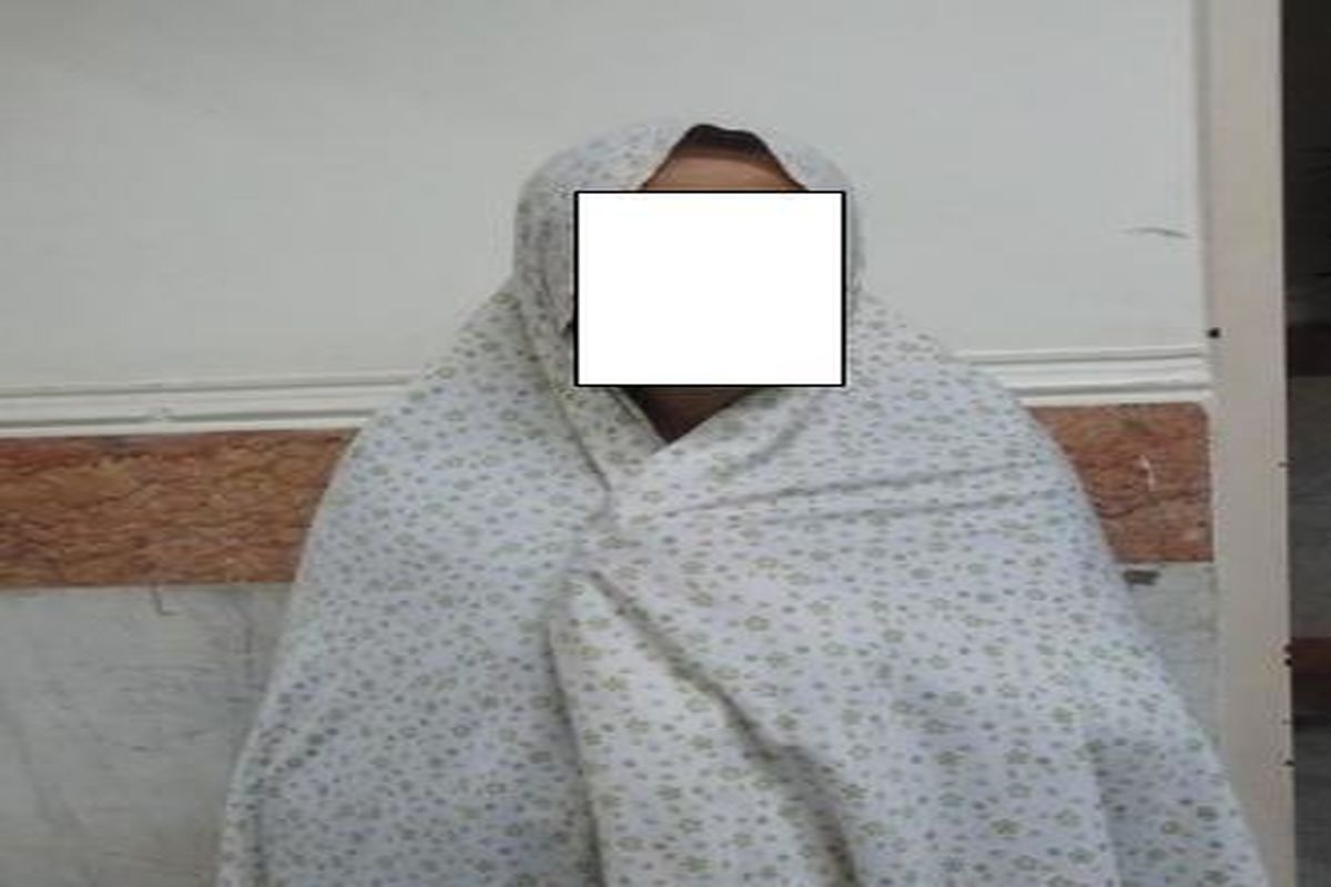دستگیری سارق اماکن متبرکه در پوشش لباس زنانه در شهرستان شهریار