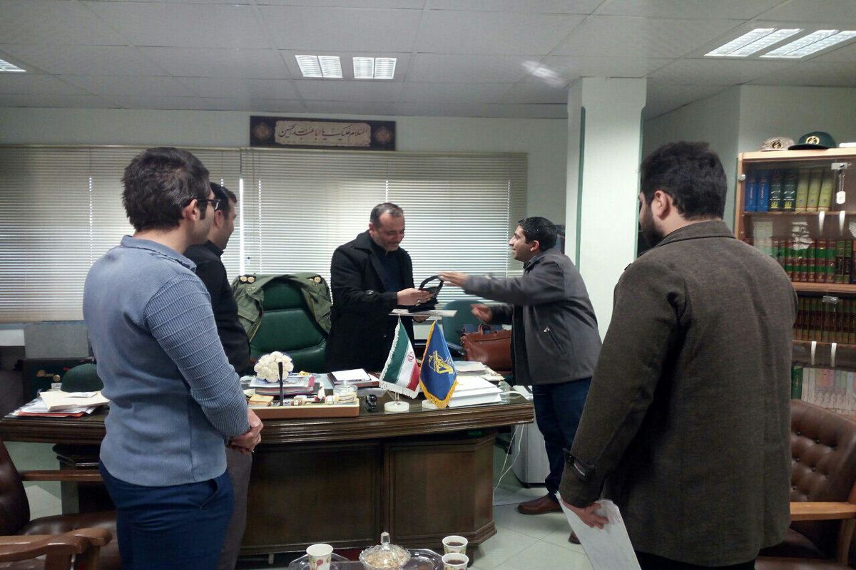 دیدار مسئولین ورزش‌های زورخانه‌ای استان تهران با فرمانده بسیج شهید محلاتی