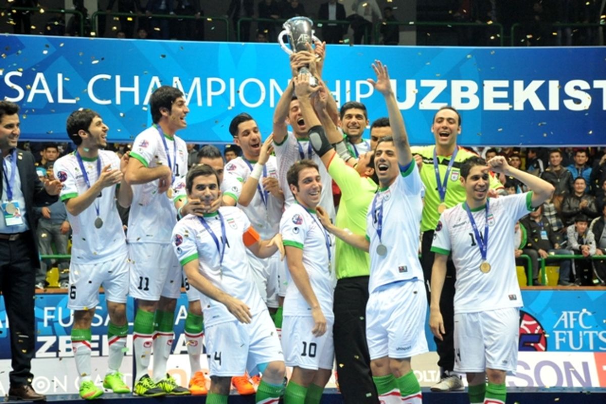 تیم ملی فوتسال ایران همچنان در رده پنجم جهان قرار گرفت