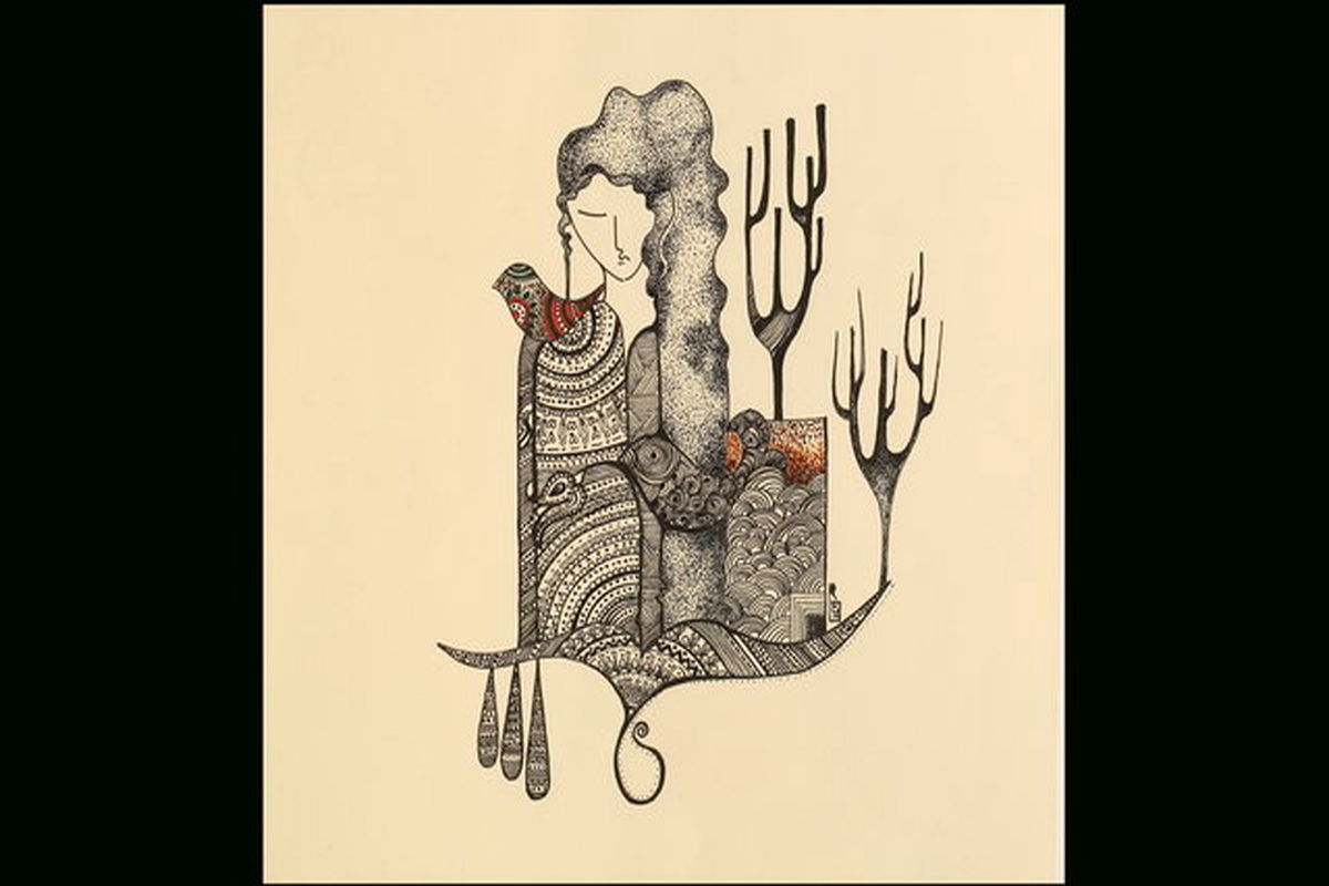 "نقطه" حاصل تصویرسازی‌های یک هنرمند