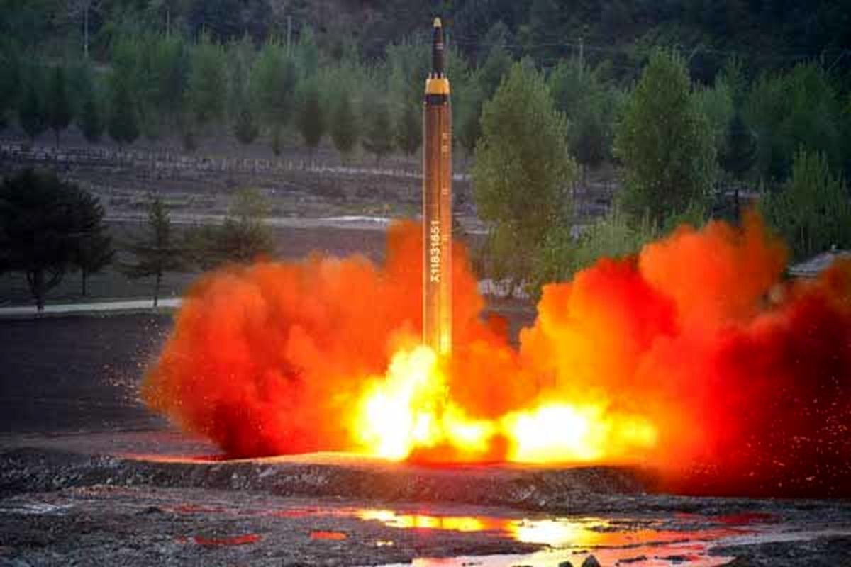 نخستین آزمایش موشکی کره شمالی در سال ۲۰۱۸